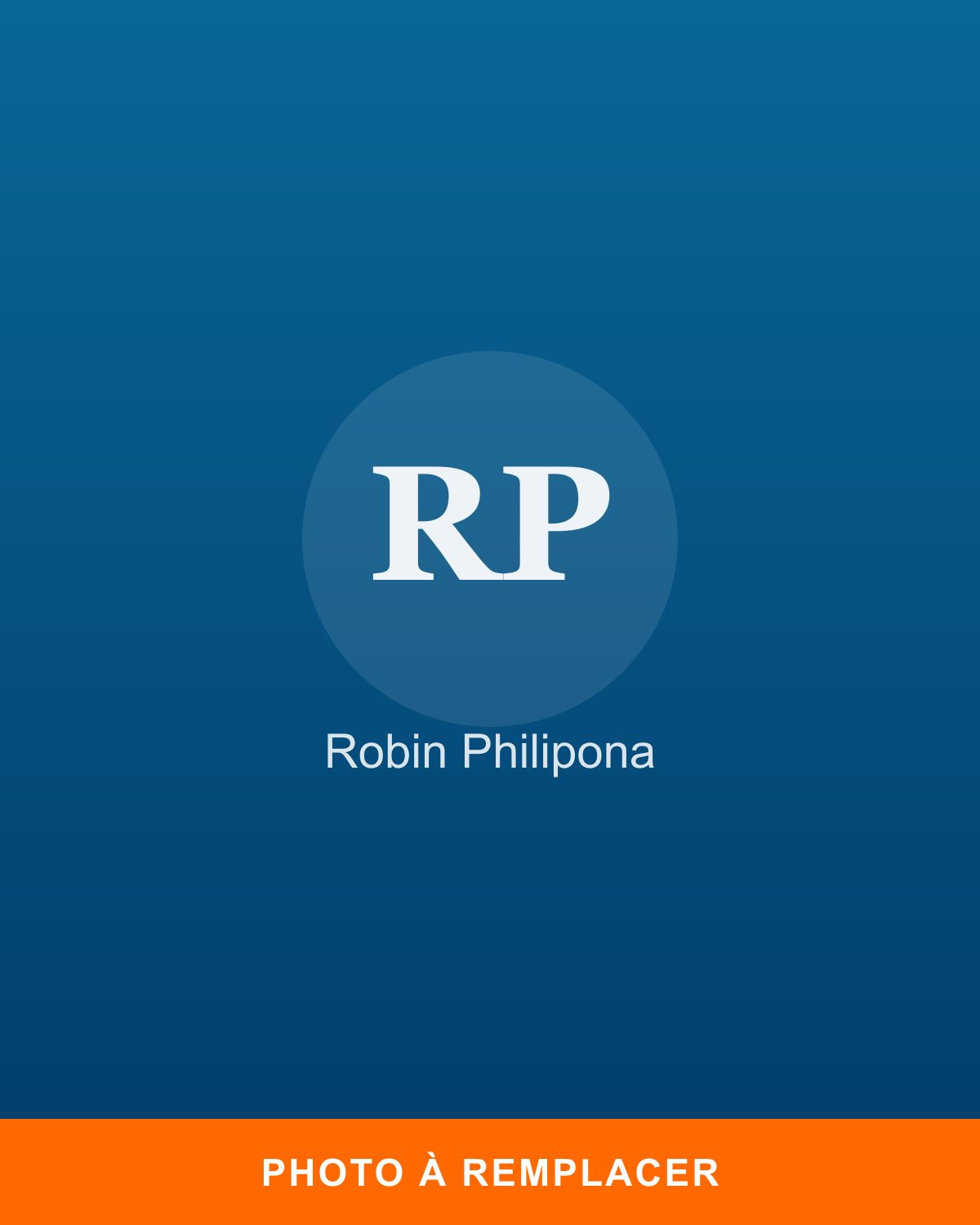 Portrait de Robin Philipona